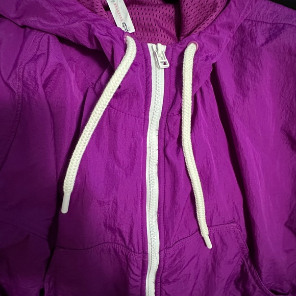 Women's Purple Bomber Jacket - Picture 9 of 12